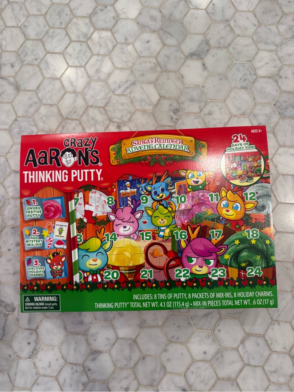 Crazy Aarons Thinking Putty Advent Calendar